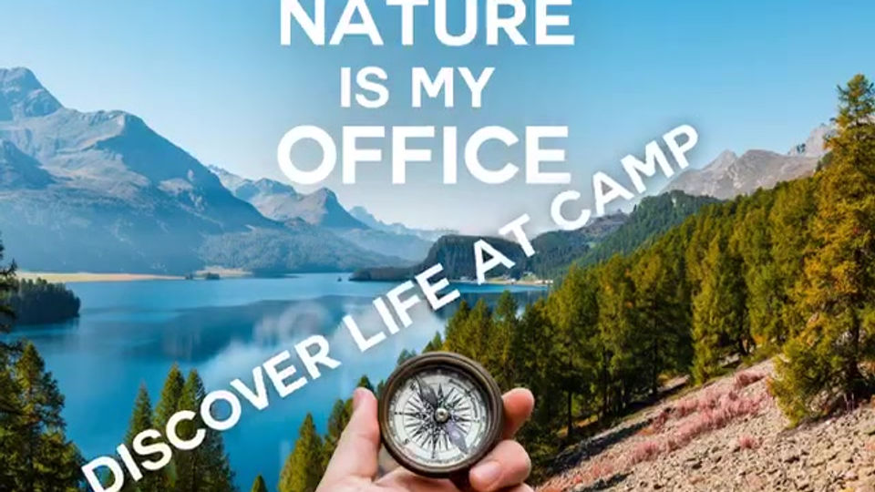 Nature is my office